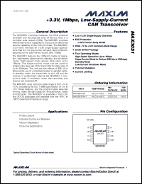 Click here to download MAX3051ESA-T Datasheet