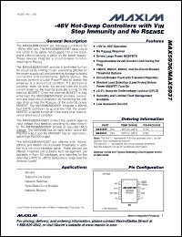 Click here to download MAX5937ABESA+ Datasheet