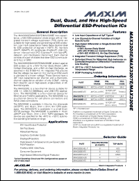 Click here to download MAX3208EATE-T Datasheet