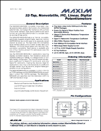 Click here to download MAX5434MEZT Datasheet