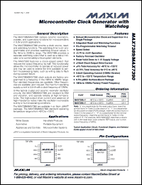 Click here to download MAX7390CSWB Datasheet