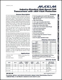 Click here to download MAX13053ASA Datasheet