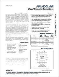 Click here to download MAX11041EBC-T Datasheet