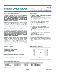 Click here to download DS2784G+T&R Datasheet