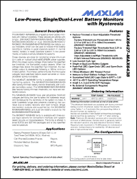 Click here to download MAX6428UR-T Datasheet