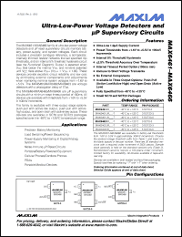 Click here to download MAX6462UK Datasheet