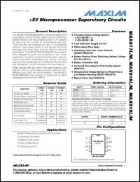 Click here to download MAX819_CSA Datasheet