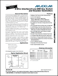 Click here to download MAX7347ATE+ Datasheet