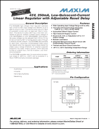 Click here to download MAX5086BATE Datasheet