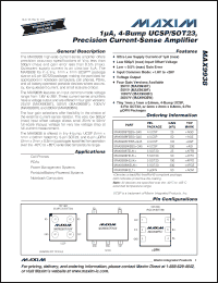 Click here to download MAX9938WEBS Datasheet