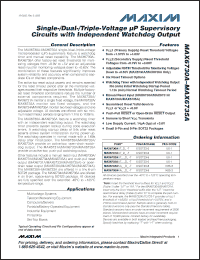 Click here to download MAX6733AUTD-T Datasheet