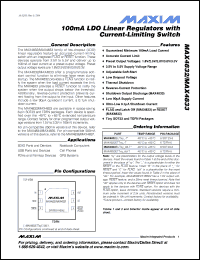 Click here to download MAX4832EUT18D1 Datasheet