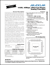 Click here to download MAX19705 Datasheet