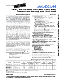 Click here to download MAX1040 Datasheet