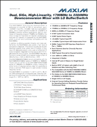 Click here to download MAX8805ZEWEAA+T Datasheet