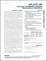 Click here to download MAX11014BGTM Datasheet