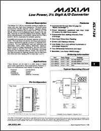 Click here to download ICL7136RCPL4 Datasheet