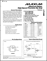 Click here to download LT1028AECS Datasheet