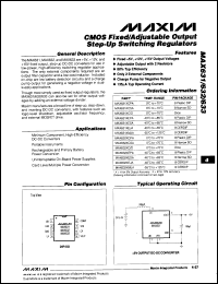 Click here to download MAX633AMJA/HR Datasheet