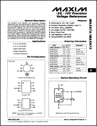 Click here to download MAX672ESA Datasheet