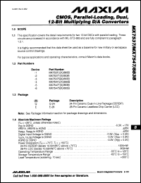 Click here to download MX7537SE/883 Datasheet