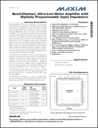 Click here to download MAX2034CTM+ Datasheet