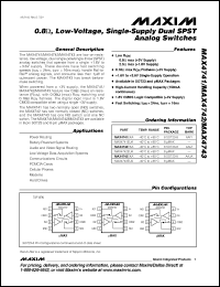 Click here to download MAX4743 Datasheet