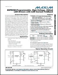 Click here to download MAX16805 Datasheet