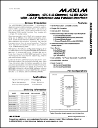 Click here to download MAX1266 Datasheet