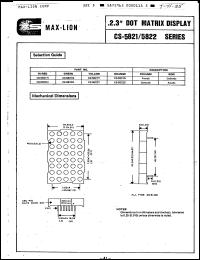 Click here to download CS5822H Datasheet