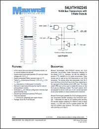 Click here to download 54LVTH162245RPFI Datasheet