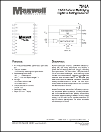 Click here to download 7545ARPFS Datasheet