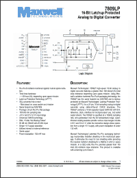 Click here to download 7809LPRPFK Datasheet