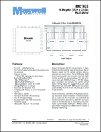 Click here to download 89C1632RPQK25 Datasheet