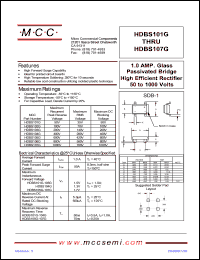 Click here to download HDBS104G Datasheet