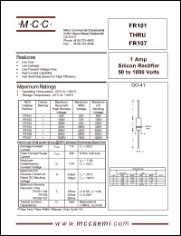 Click here to download FR104 Datasheet