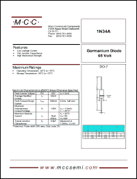 Click here to download 1N34 Datasheet