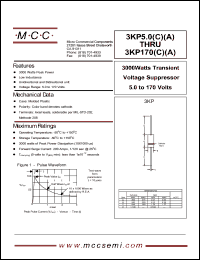 Click here to download 3KP160 Datasheet