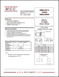 Click here to download SMBJ5925 Datasheet