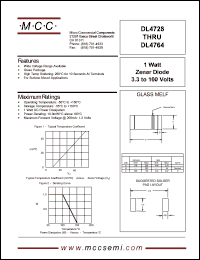 Click here to download DL4734 Datasheet