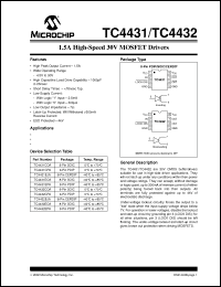 Click here to download TC4432EPA Datasheet