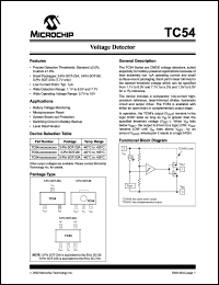 Click here to download TC54VC1601ECTTR Datasheet