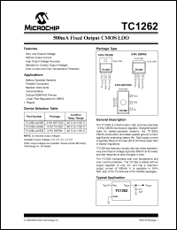 Click here to download TC1262-28VAB Datasheet