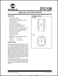 Click here to download 27LC128-17SO Datasheet