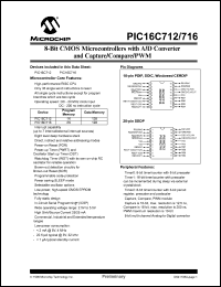 Click here to download PIC16C716T-04E/SS Datasheet