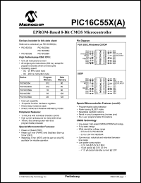 Click here to download PIC16C554A Datasheet
