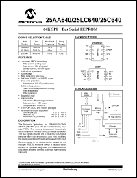 Click here to download 24C640-P Datasheet