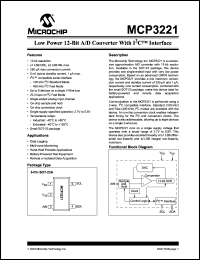 Click here to download MCP3221A5T-E/OT Datasheet