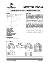 Click here to download MCP6541RT Datasheet