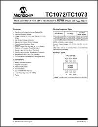 Click here to download TC1072-50VCH Datasheet
